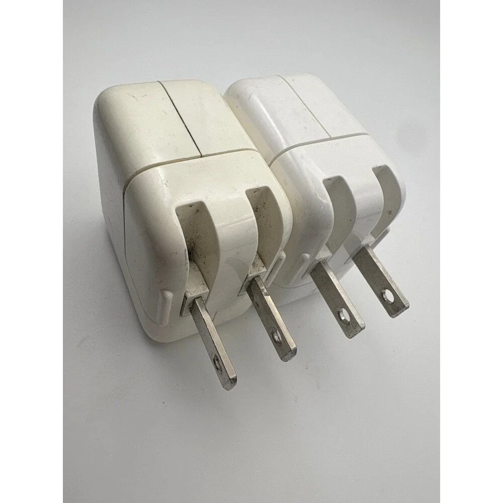 Apple OEM 12W A1401 & 10W A1357 USB Power Adapter Charger Lot of 2 Genuine